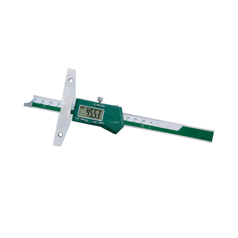 INSIZE 1147-700WL Wireless Digital Depth Gauge With Mounting (Holes For Extension Base), 0-700mm/0-28", 0.01mm/0.0005"