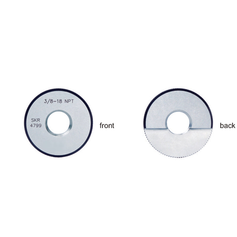 INSIZE 4634-48 NPT Thread Ring Gauge, 4x8NPT
