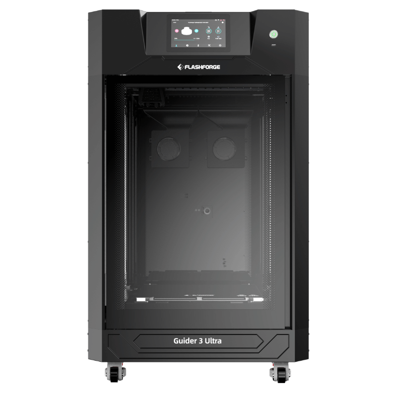 FlashForge Guider 3 Ultra 3D printer on a white background Front