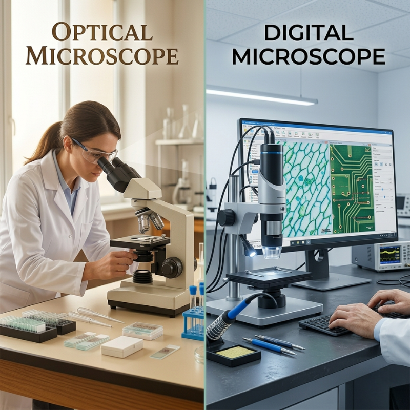 Digital Microscopes vs. Optical Microscopes: Whatβs the Difference ...
