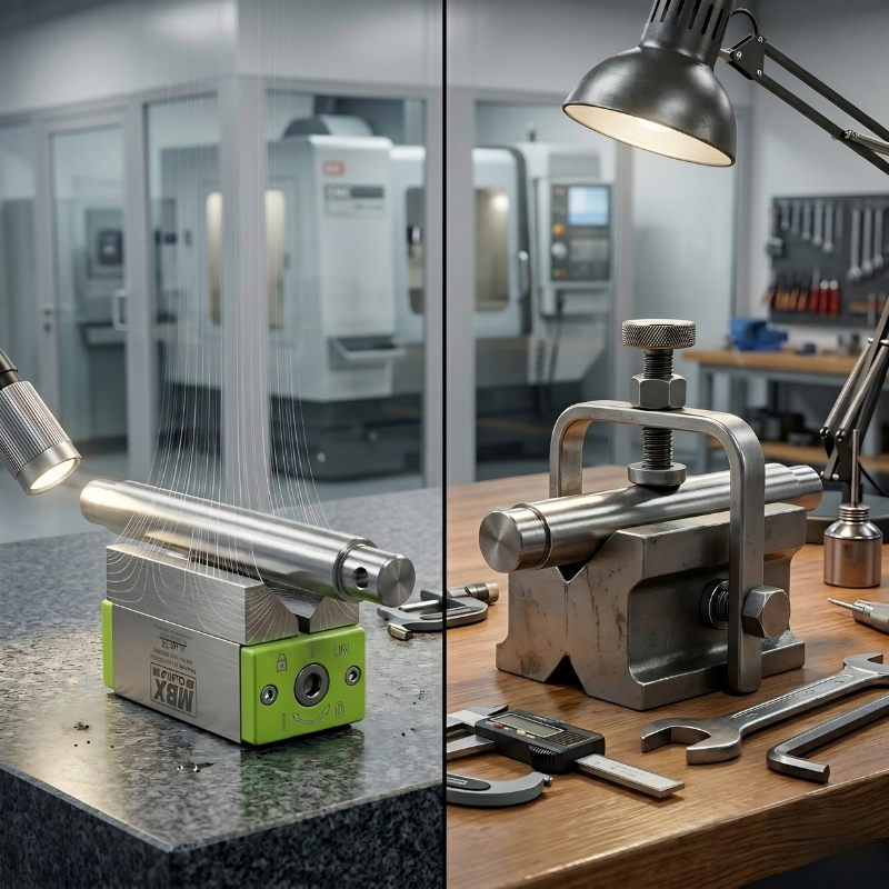 Mag-Mate Magnetic V-Blocks vs Standard V-Blocks: When Magnets Change E ...
