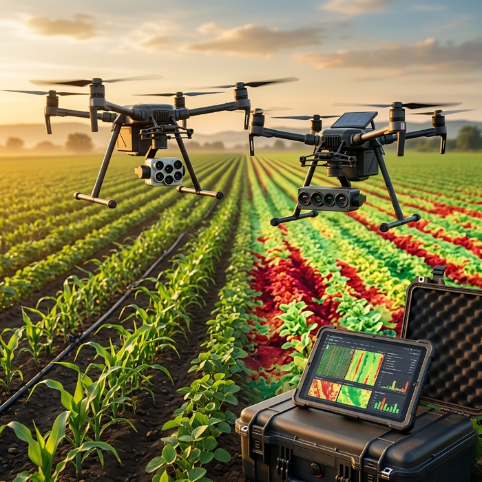 MicaSense vs. SlantRange: Comparing Multispectral Imaging Platforms for Agronomists