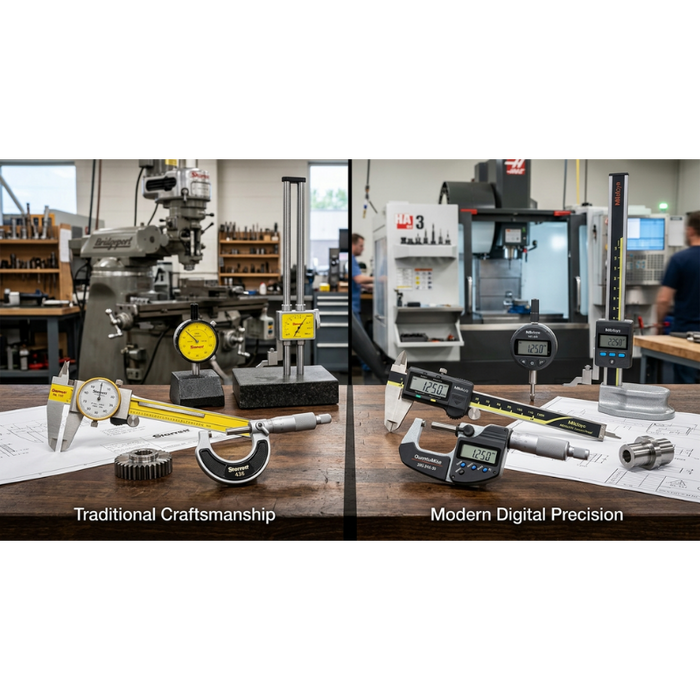 Mitutoyo vs Starrett: Which Metrology Brand Belongs in Your Shop?