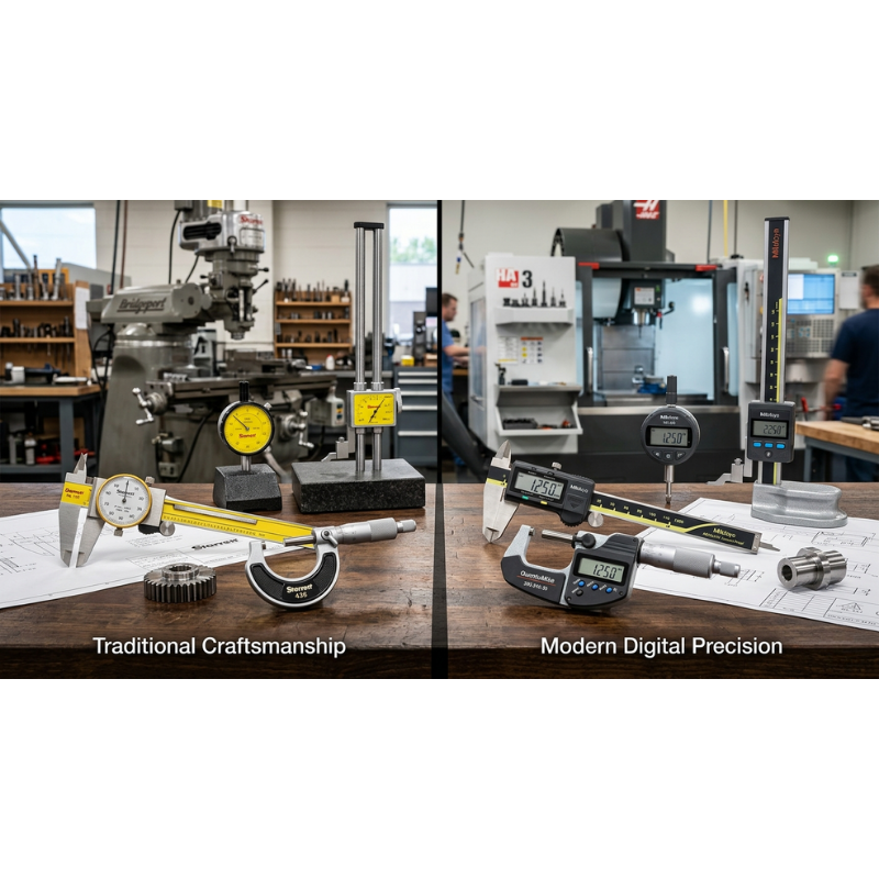 Mitutoyo vs Starrett: Which Metrology Brand Belongs in Your Shop?
