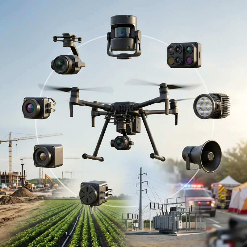 Top 7 Drone Payloads and Their Industrial Applications