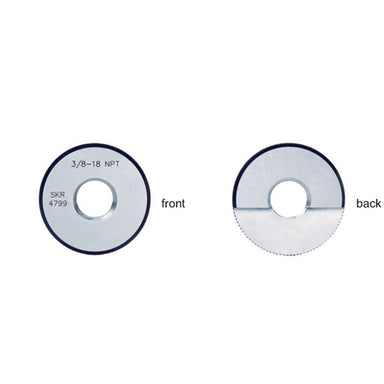 INSIZE 4634-48 NPT Thread Ring Gauge, 4x8NPT