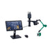 INSIZE 5317-AF109 Flexible Arm Auto Focus Digital Microscope (With Display & Magnetic Stand), 20X~123X
