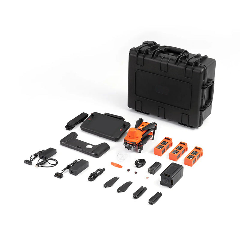 Autel Robotics EVO II Pro 6K RTK Rugged Bundle V3 Items Included With Travel Case