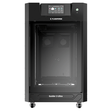 FlashForge Guider 3 Ultra 3D printer on a white background Front