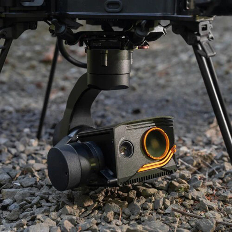 Freefly Wiris Pro Payload (Thermal) Mounted Front View Facing Right