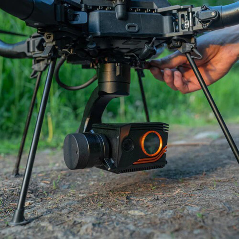 Freefly Wiris Pro Payload (Thermal) Mounted Facing Right Top Corner View