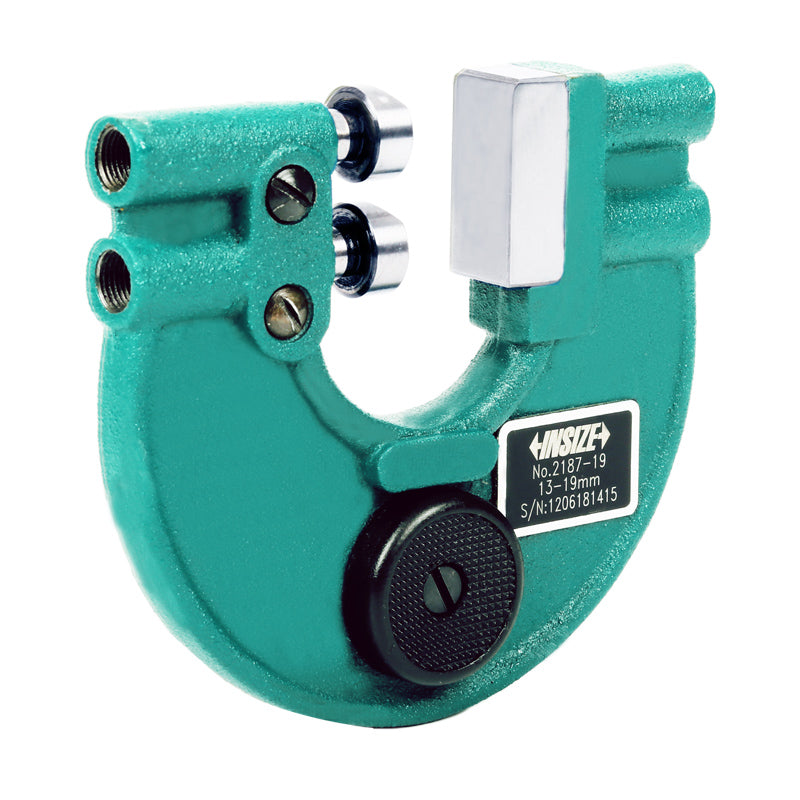 Insize 2187 Adjustable Snap Gauge Anvil View