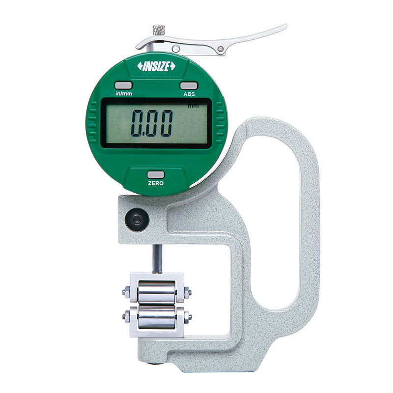 Insize 2877 Digital Roller Thickness Gauges Data Sheet Short