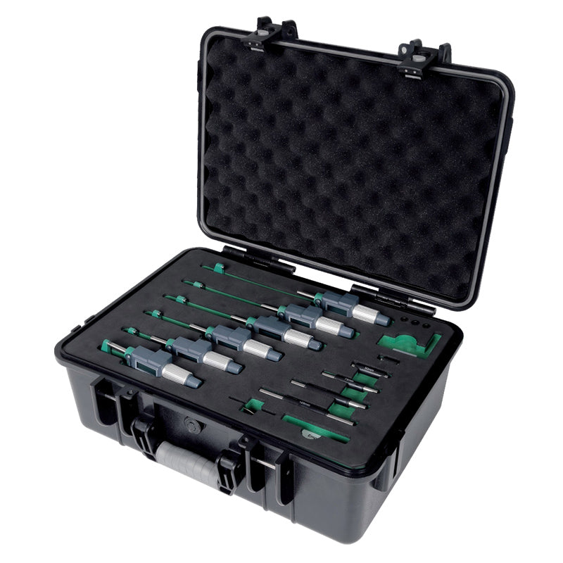 Insize 3102 Digital Outside Micrometers Set In Case