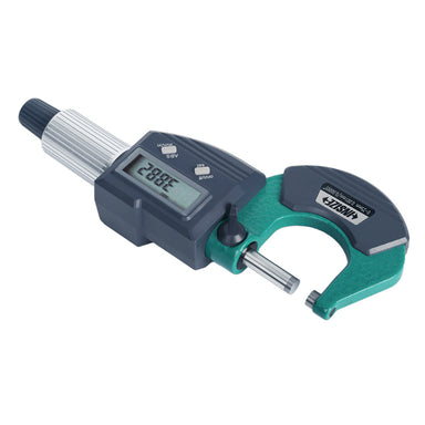 Insize 3102 Digital Outside Micrometers Upside Down View