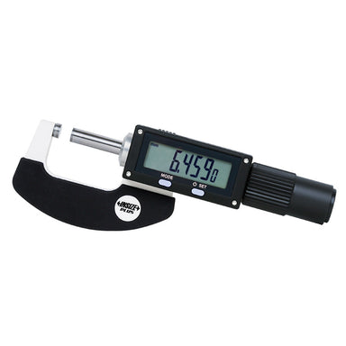 Insize 3661 High Precision Non-Rotating Spindle Digital Micrometers Front View