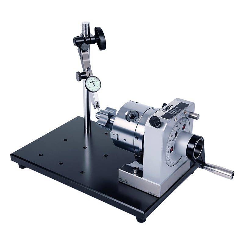Insize 4786 Concentricity Gauges Rear Corner View With Indicator