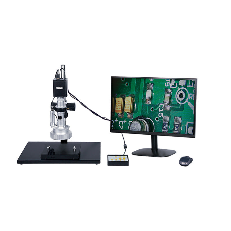 Insize 5301 Motorized 3D Rotation Microscope Front View