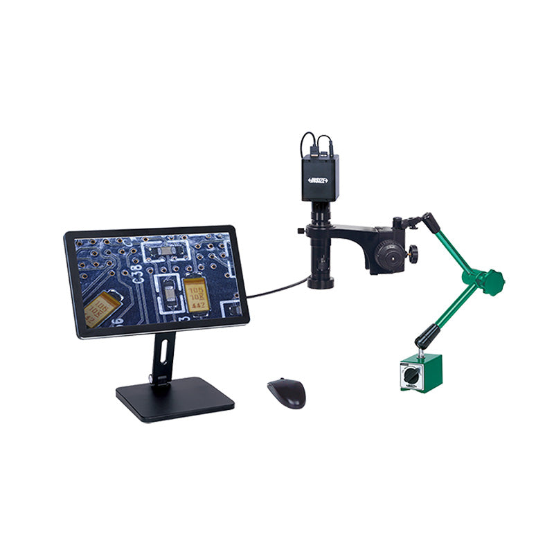 Insize 5317 Flexible Arm Auto Focus Digital Microscopes Front View