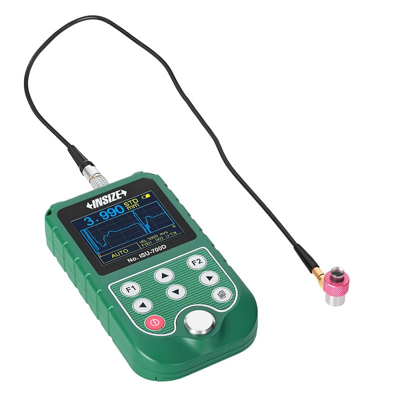 Insize ISU-700D Ultrasonic Thickness Gauge Left Front View