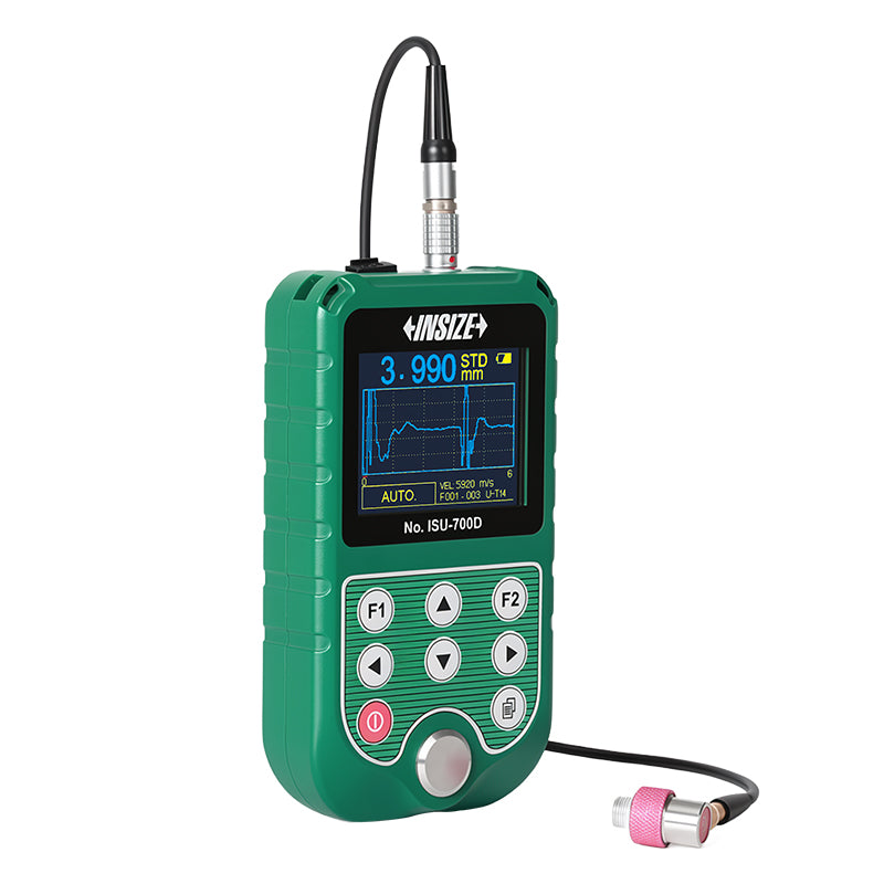 Insize ISU-700D Ultrasonic Thickness Gauge Left View