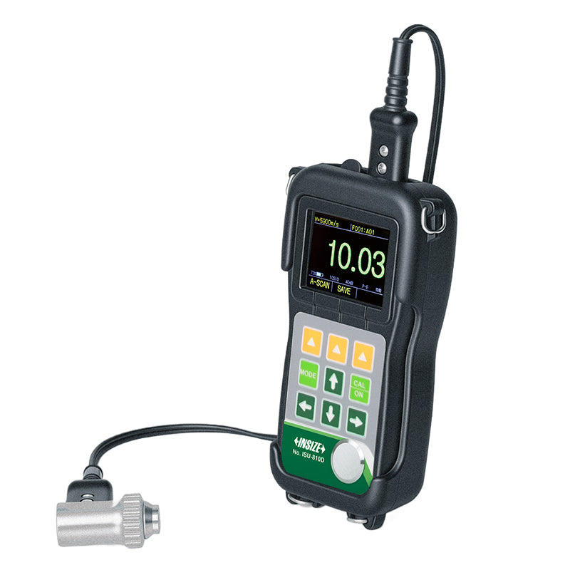 Insize ISU-810D Ultrasonic Thickness Gauge Right Front View