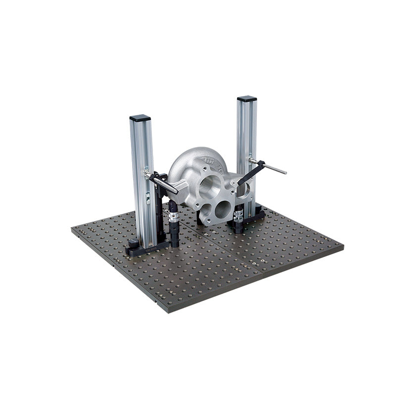 Insize ISY-100 Jig Set For CMM Front Corner View