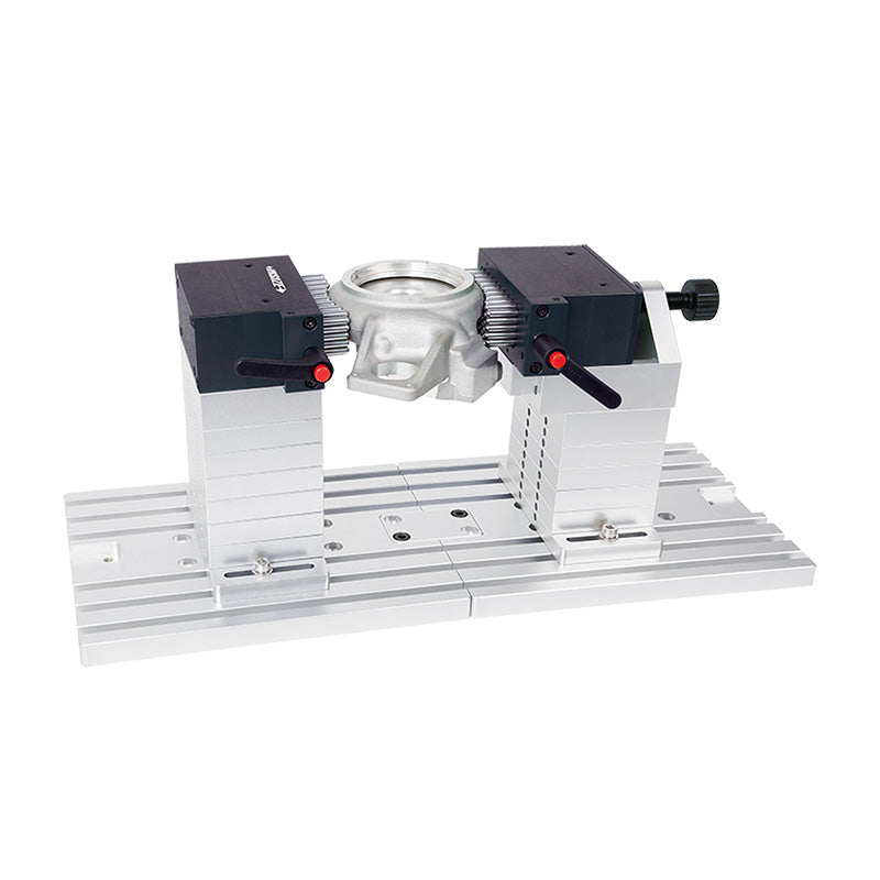 Insize ISY-500 Jig Set For CMM Front Corner View