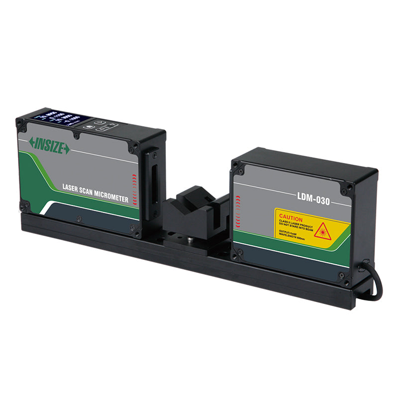 Insize LDM Series Laser Scan Micrometer Front Right View