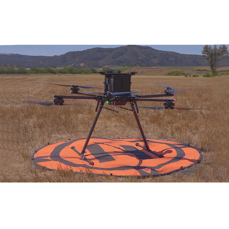 Inspired Flight IF1200A - Blue Herelink Pre Flight On Landing Pad