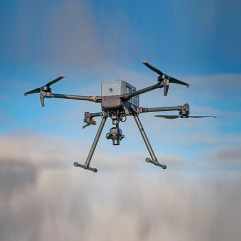 Inspired Flight IF800 - Blue Herelink + Sentera 65R Bundle In Flight With Payload