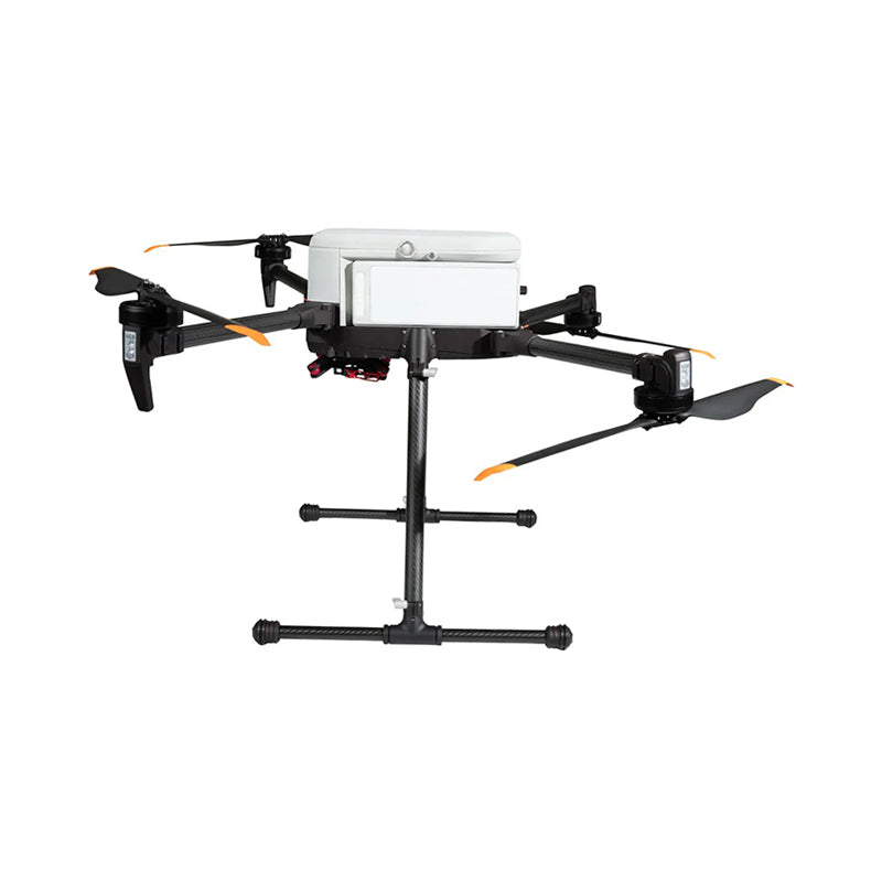 Inspired Flight IF800 Quadcopter Bundle, SRoC + DL2450 Radio GCS Side View