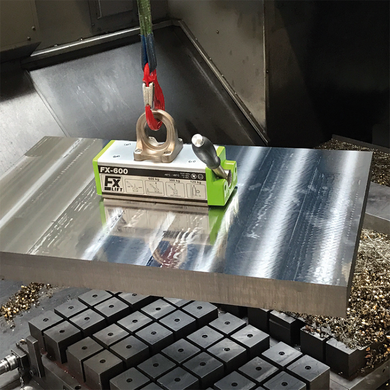 Mag-Mate FX Series Flaig FX Universal Lift Magnet Lifting Steel Zoomed In