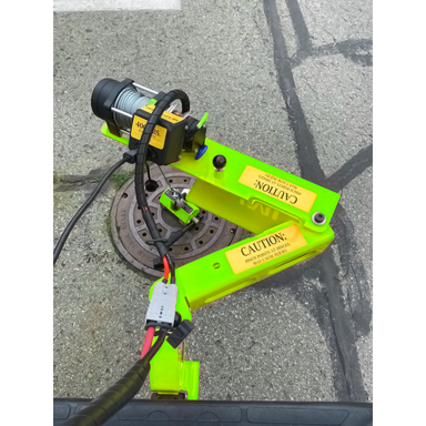 Mag-Mate MCLPAE2000 Manhole Powerarm Top Side Corner View