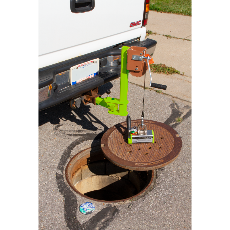 Mag-Mate MCLPAM1000 Manhole Powerarm Corner View
