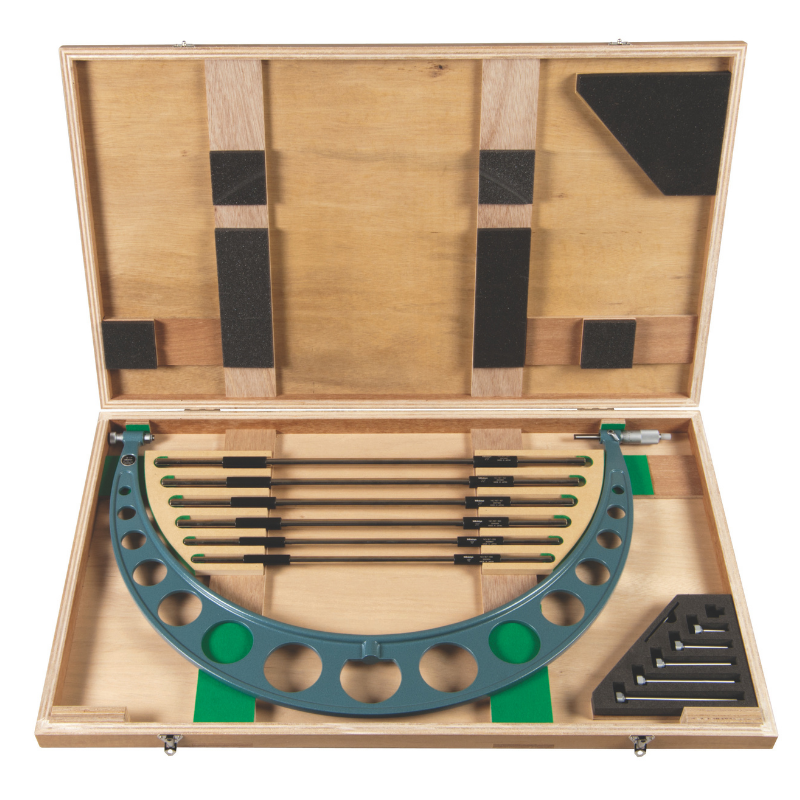 Mitutoyo 104-202 Interchangeable Anvil Outside Micrometer 18-24"