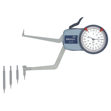 Mitutoyo 209 Series Internal Caliper Gage Front View
