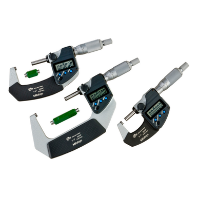 Mitutoyo 293-960-32 DIgimatic Micrometer Set 3pc 0-3" SPS IP65