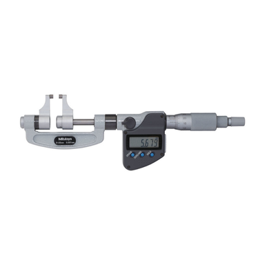 Mitutoyo 343 Series Digimatic Outside Caliper-Type Micrometer Front View