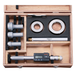 Mitutoyo 468 Series Digimatic Holtest Three-Point Internal Micrometer Interchangeable Head Sets Front View