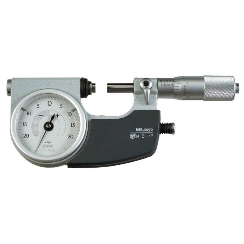 Mitutoyo 510-131 Dial Indicating Micrometer 1" .00005