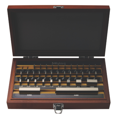 Mitutoyo 516-914-26 35pc Inch Rectangle AS-0 Gage Block Set