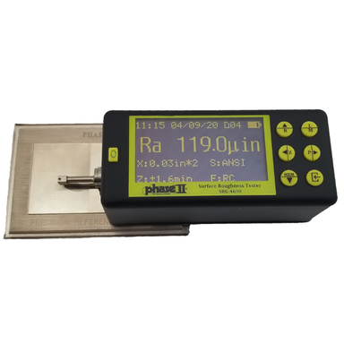 Phase2+ SRG-4600 Handheld Surface Roughness Gauge w/ External Stylus