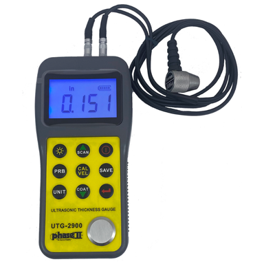 Phase2+ UTG-2900 Ultrasonic Thickness Gauge wThru Coating