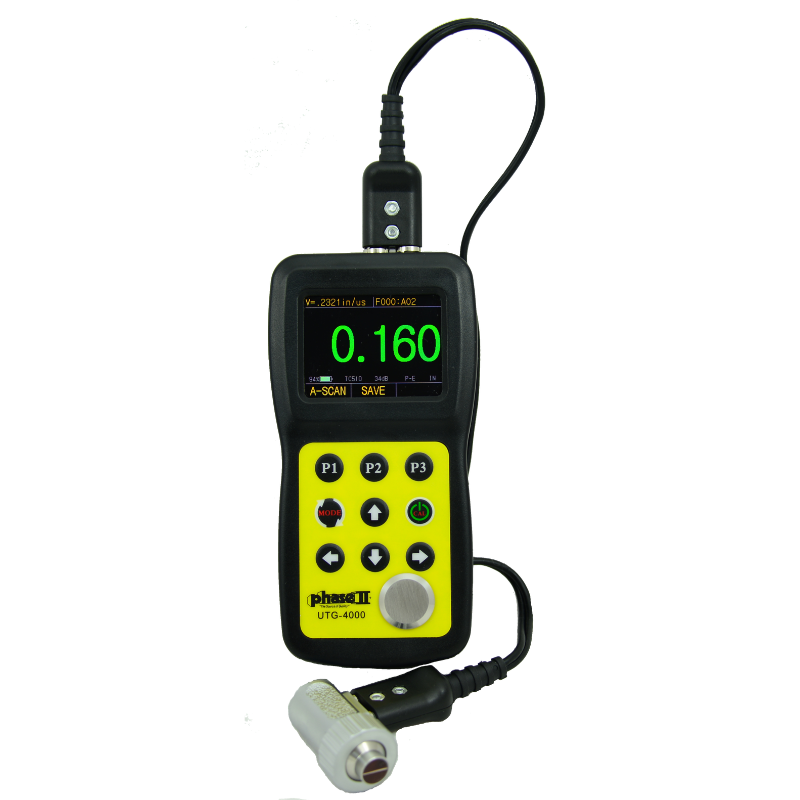 Phase2+ UTG-4000 Ultrasonic Thickness Gauge w/ A&B Scan