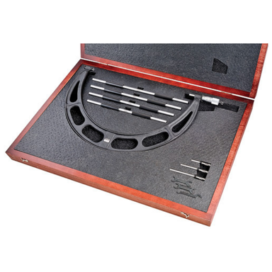 Starrett 224.1DRLZ  Interchangeable Anvil Micrometer 12-16