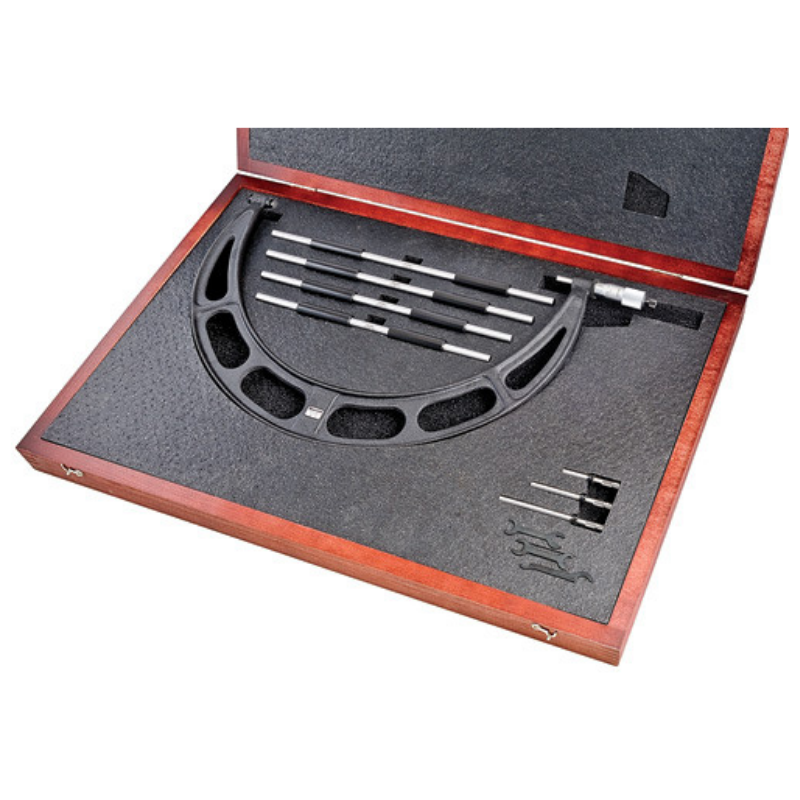 Starrett 224.1DRLZ  Interchangeable Anvil Micrometer 12-16