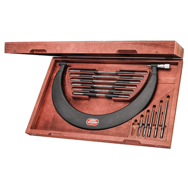 Starrett 724LZ-18 Tubular Bow Type Micrometer 12-18" In Case