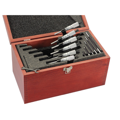 Starrett ST436.1CXRLZ Outside Micrometer Set 0-6"